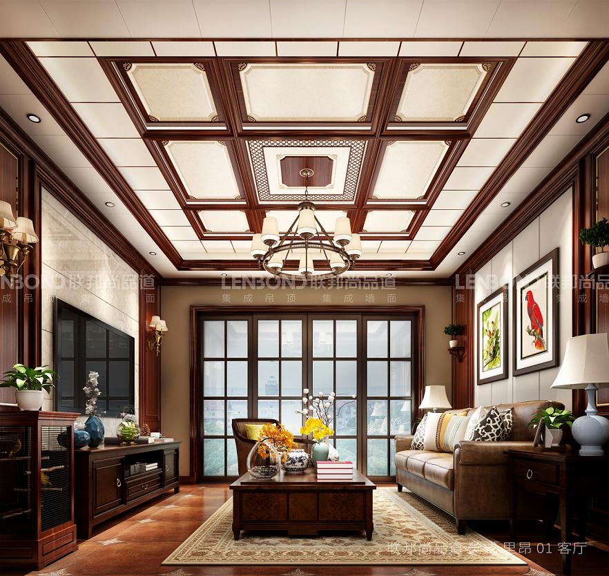 聯邦尚品道集成墻面 集成吊頂 效果圖