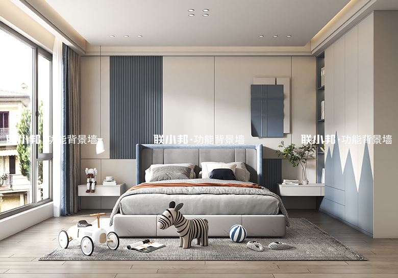 聯小邦兒童房背景墻 聯小邦兒童房背景墻