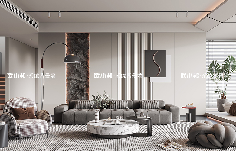 聯小邦系統背景墻