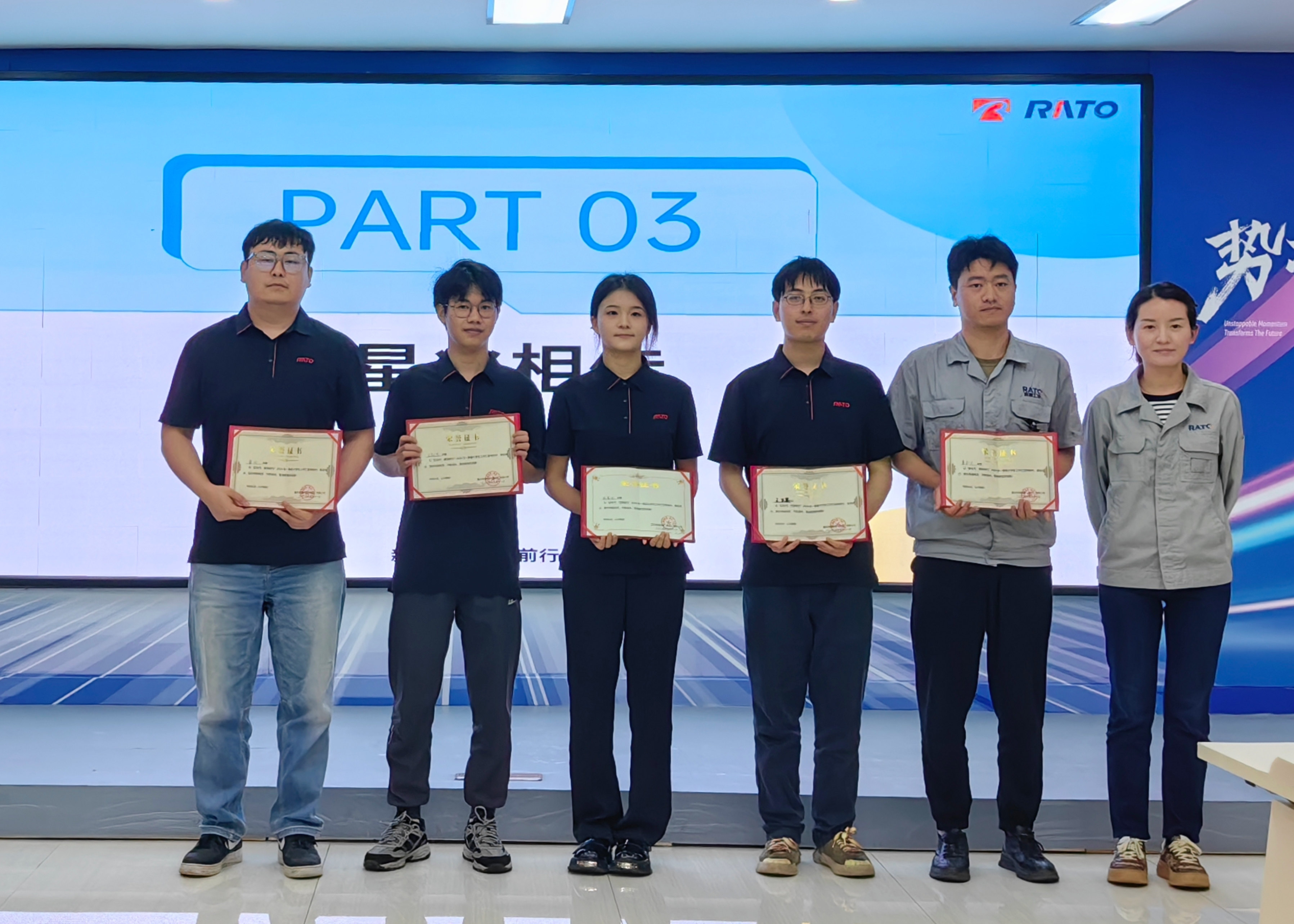 潤通集團21-23屆優(yōu)秀大學(xué)生一季度工作總結(jié)匯報圓滿完成